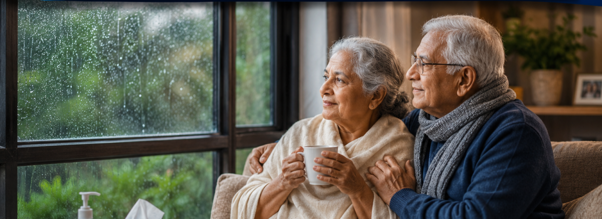 How to Protect Elderly Parents from Respiratory Infections During the Monsoon