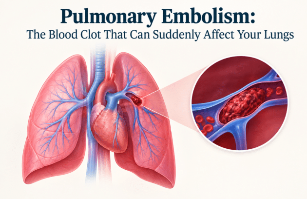 Pulmonary Embolism: The Blood Clot That Can Suddenly Affect Your Lungs